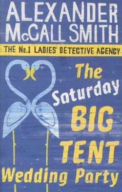 Saturday big tent wedding party