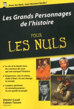 Les grands personnages de l'Histoire Poche Pour les Nuls