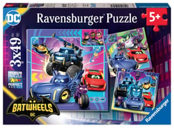 Puzzles 49 pièces - Batwheels - Ravensburger - 3 pièces