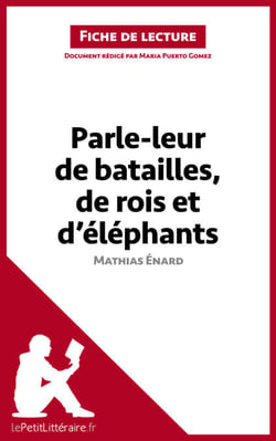 Parle-leur de batailles, de rois et d'éléphants de Mathias Énard (Fiche de lecture) - Analyse complète et résumé détaillé de l'oeuvre