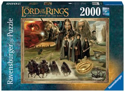 Puzzle 2000 pièces - La Communauté de l'anneau / Le Seigneur des anneaux