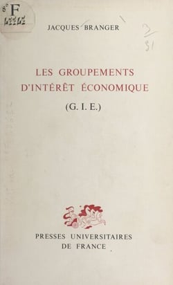Les groupements d'intérêt économique - G.I.E.