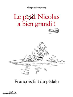 François fait du pédalo - Le petit Nicolas a bien grandi ! Pastiche