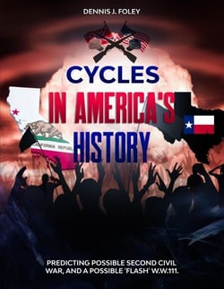 Cycles In America's History Predicting Possible Second Civil War, And A Possible 'Flash' W.W.111 - History Cycles, Time Fractuals, #1