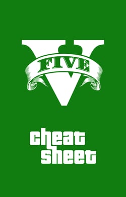 GTA Cheat Sheet - for Xbox One