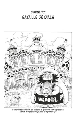 One Piece édition originale - Chapitre 257 - Bataille de dials