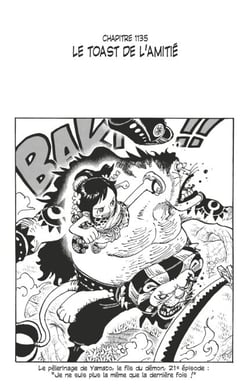 One Piece édition originale - Chapitre 1135 - Le toast de l'amitié