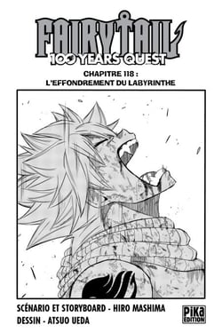 Fairy Tail - 100 Years Quest Chapitre 118 - L'effondrement du labyrinthe