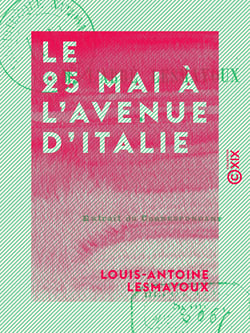 Le 25 Mai à l'avenue d'Italie