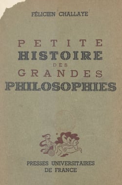 Petite histoire des grandes philosophies