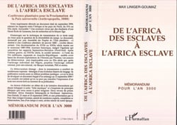 De l'Africa des esclaves à l'Africa esclave - Conférence planétaire pour la proclamation de la paix universelle
