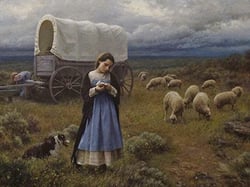 La Mirada de la Infancia Corre, corre Niño Pastorcillo Vegano Vegetariano Rescata tus Ovejas - Los Hijos de los Pioneros Peregrinos Caminantes y Viajeros 13.Libro