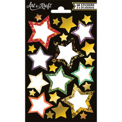 Sachet 6 Rubans Etiquettes Noir/Or/Blc