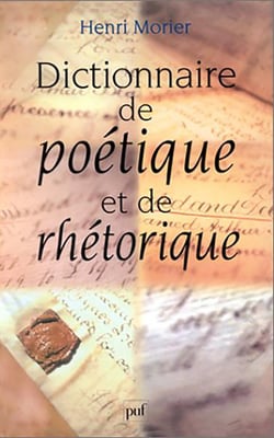 Dictionnaire de poétique et de rhétorique (5e édition)