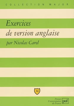 Exercices de version anglaise