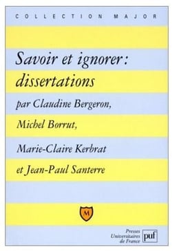 Savoir et ignorer : dissertations