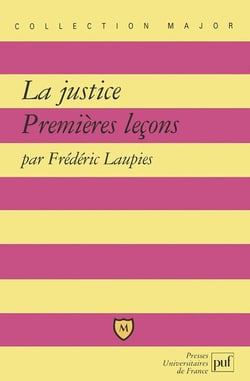 La justice - premières leçons