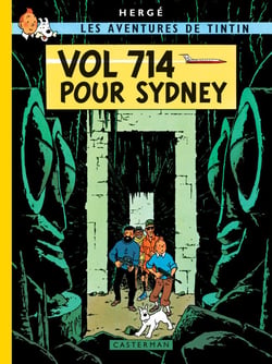Les aventures de Tintin Tome 22 : vol 714 pour Sydney