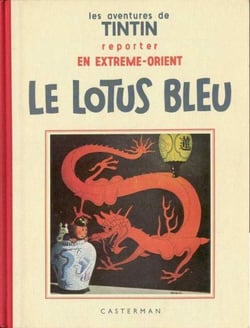 Les aventures de Tintin Tome 5 : le lotus bleu