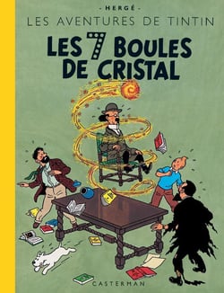 Les aventures de Tintin Tome 13 : les sept boules de cristal