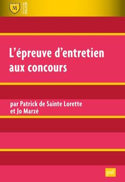 L'épreuve d'entretien aux concours (8e édition)