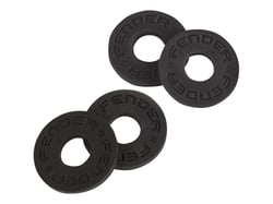 Fender - 4 Bloqueurs de sangle pour guitare - Black