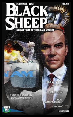 Black Sheep: Unique Tales of Terror and Wonder No. 20 / February 2025 - Black Sheep Magazine, #20