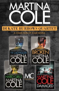 The DI Kate Burrows Quartet - The Ladykiller, Broken, Hard Girls, Damaged