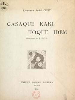 Casaque kaki, toque idem