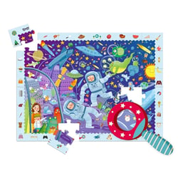 Puzzle 42 pièces - Detective espace