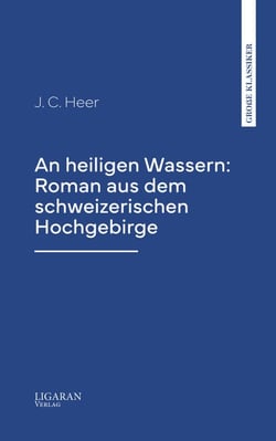 An heiligen Wassern: Roman aus dem schweizerischen Hochgebirge