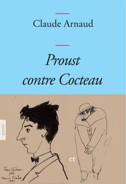 Proust contre Cocteau - Couverture bleue