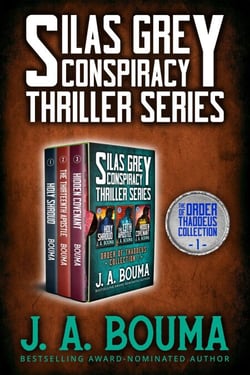 Silas Grey Religious Conspiracy Archaeological Thriller Collection: Holy Shroud, The Thirteenth Apostle, Hidden Covenant - Order of Thaddeus Collection, #1