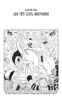 One Piece édition originale - Chapitre 666 - Les Yétis Cool Brothers