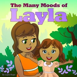 The Many Moods of Layla - Bedtime children's books for kids, early readers