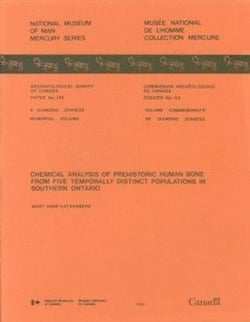 Chemical Analysis of Prehistoric Human Bone from Five Temporally Distinct Populations in Southern Ontario