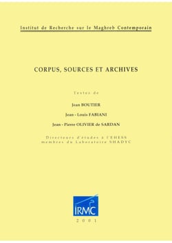 Corpus, sources et archives