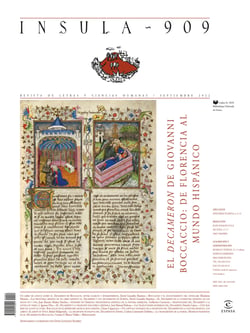 El Decameron de Giovanni Boccaccio: de Florencia al mundo hispánico - (Ínsula n° 909, septiembre de 2022)