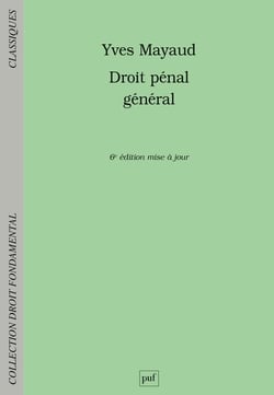 Droit pénal général (6e édition)