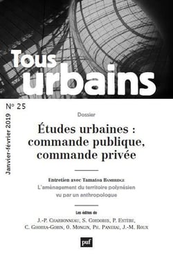 REVUE TOUS URBAINS n.25 : La commande en architecture (édition 2019)