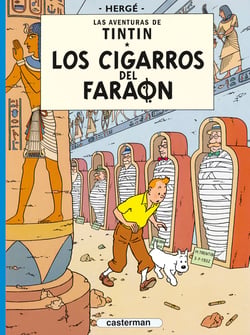 Les aventures de Tintin Tome 4 : los cigarros del faraon