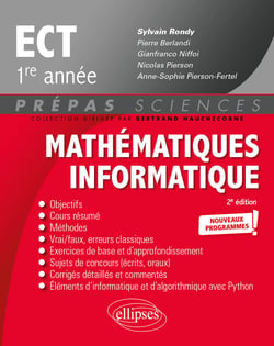 Mathematiques - ECT 1re année - nouveaux programmes