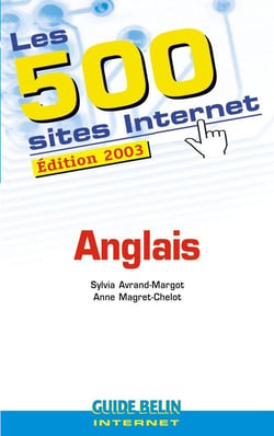 Les 500 sites Internet : Anglais