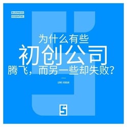 Pourquoi certaines start ups explosent et d'autres échouent ? (version chinois mandarin)