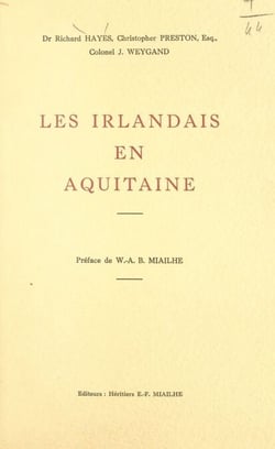 Les Irlandais en Aquitaine