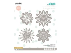 4 formes de découpe Métaliks - Fleurs en dentelle