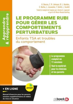 Le programme RUBI pour gérer les comportements perturbateurs - Enfants TSA et troubles du comportement