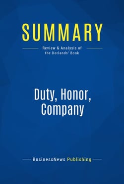 Summary: Duty, Honor, Company - Review and Analysis of the Dorlands' Book