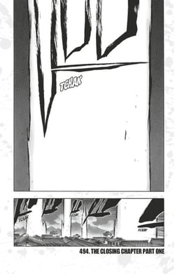 Bleach - T56 - Chapitre 494 - THE CLOSING CHAPTER PART ONE