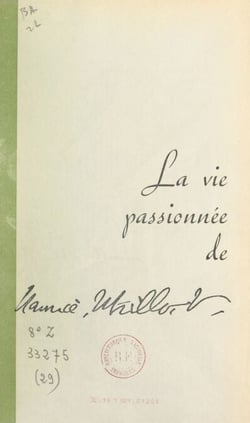 La vie passionnée de Maurice Utrillo